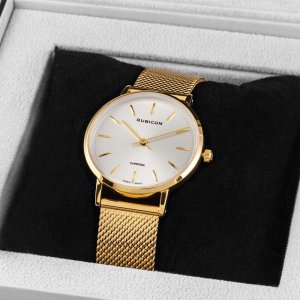 Zegarek Rubicon Zegarek damski Rubicon RBN151 złoty 6