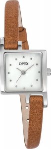 Zegarek Opex Zegarek damski Opex X3231LC3 brązowy 1