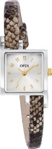 Zegarek Opex Zegarek damski Opex X3231LC4 brązowy 1