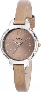 Zegarek Opex Zegarek damski Opex X4031LA5 brązowy 1