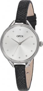 Zegarek Opex Zegarek damski Opex X4051LA1 CYRKONIE czarny 1