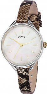 Zegarek Opex Zegarek damski Opex X4051LA3 brązowy 1