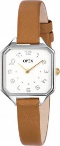 Zegarek Opex Zegarek damski Opex X4161LA1 brązowy 1