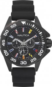 Zegarek Nautica Zegarek męski Nautica NAPMIA001 czarny 1