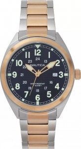 Zegarek Nautica Zegarek męski Nautica NAPBTP007 srebrny 1