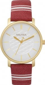 Zegarek Nautica Zegarek damski Nautica NAPCGS003 czerwony 1