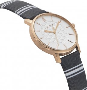 Zegarek Nautica Zegarek damski Nautica NAPCGS005 szary 4