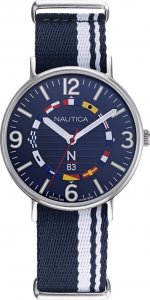 Zegarek Nautica Zegarek męski Nautica NAPWGS902 niebieski 1