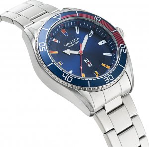 Zegarek Nautica Zegarek męski Nautica NAPFWS004 srebrny 4