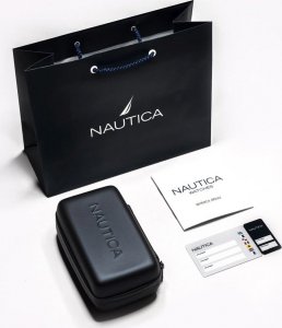 Zegarek Nautica Zegarek męski Nautica NAPPBS022 srebrny 2