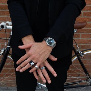 Zegarek MELLER Zegarek męski Meller 8PN-3.2SILVER srebrny 10