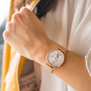 Zegarek MELLER Zegarek damski Meller W1RM-2ROSE różowe złoto 8