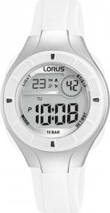 Zegarek Lorus Zegarek dla dzieci Lorus R2349PX9 biały pasek 1