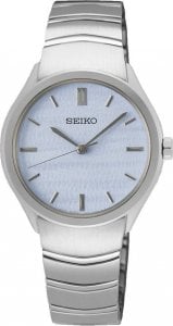 Zegarek Seiko Zegarek damski Seiko SUR549P1 srebrny 1