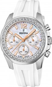 Zegarek Festina Zegarek damski Festina F20610-1 biały 1