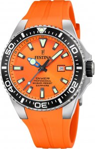 Zegarek Festina Zegarek męski Festina F20664-4 pomarańczowy 1