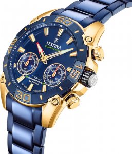 Zegarek Festina Zegarek męski Festina F20547-1 niebieski 4