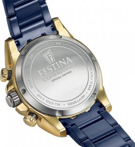 Zegarek Festina Zegarek męski Festina F20547-1 niebieski 6