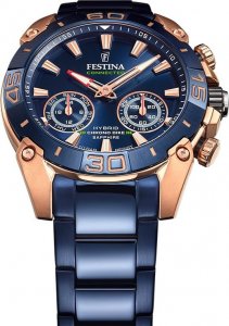 Zegarek Festina Zegarek męski Festina F20549-1 niebieski 5