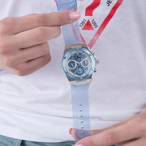 Zegarek Guess Zegarek damski Guess GW0409L1 niebieski 10