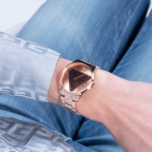 Zegarek Guess Zegarek damski Guess GW0485L2 różowe złoto 9