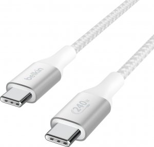 Kabel USB Belkin USB-C - USB-C 1 m Biały (CAB015bt1MWH) 2