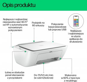 Urządzenie wielofunkcyjne HP DeskJet 2810E (588Q0B) 18