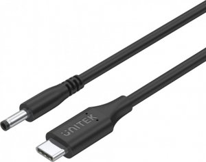 Kabel USB Unitek USB-C - DC 4 x 1.7 mm 1.8 m Czarny (C14118BK-1.8M) 1
