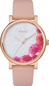 Zegarek Timex Zegarek damski Timex TW2U18500 różowy 1