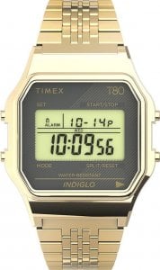 Zegarek Timex Zegarek damski Timex TW2U93500 złoty 1