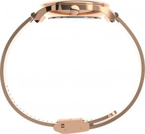 Zegarek Timex Zegarek damski Timex TW2V01400 różowe złoto 4