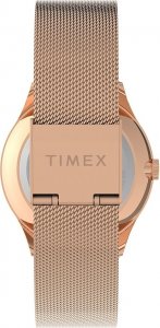 Zegarek Timex Zegarek damski Timex TW2V01400 różowe złoto 5