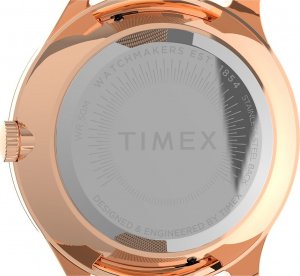 Zegarek Timex Zegarek damski Timex TW2V01400 różowe złoto 7