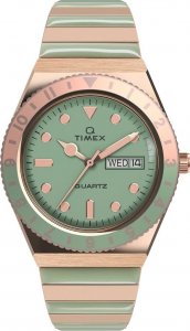 Zegarek Timex Zegarek damski Timex TW2V38700 zielony 1