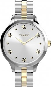 Zegarek Timex Zegarek damski Timex TW2V23500 srebrny 1