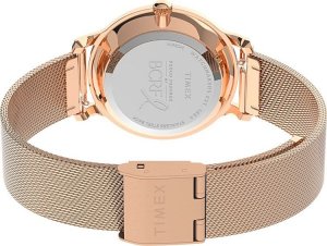 Zegarek Timex Zegarek damski Timex TW2V52800 różowe złoto 6