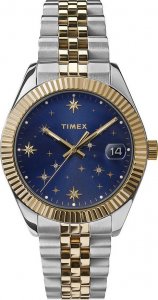 Zegarek Timex Zegarek damski Timex TW2W21800 srebrny 1