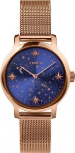 Zegarek Timex Zegarek damski Timex TW2W21400 różowe złoto 1