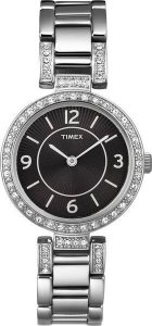 Zegarek Timex Zegarek damski Timex T2N453 srebrny 1