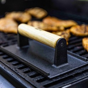 KingHoff Praska do mięsa, 21x10,8cm, żeliwna (KH-1758) 4