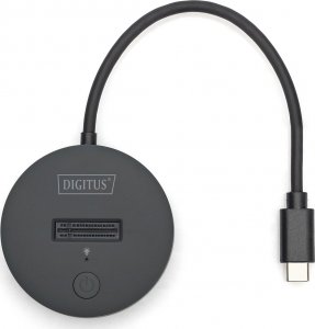 Stacja dokująca Digitus Stacja dokujšca do SSD M.2 NVMe/SATA USB-C 3.2 Gen2 10Gbps maks. 4 TB czarna 4
