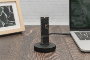 Stacja dokująca Digitus Stacja dokujšca do SSD M.2 NVMe/SATA USB-C 3.2 Gen2 10Gbps maks. 4 TB czarna 5