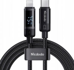 Kabel USB Mcdodo USB-C - Lightning 1.2 m Czarny (CA-5210) 1