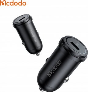 Ładowarka Mcdodo Ładowarka samochodowa Mcdodo CC-7491, 1x USB-C, 30W (czarna) 11