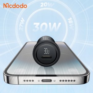 Ładowarka Mcdodo Ładowarka samochodowa Mcdodo CC-7491, 1x USB-C, 30W (czarna) 4