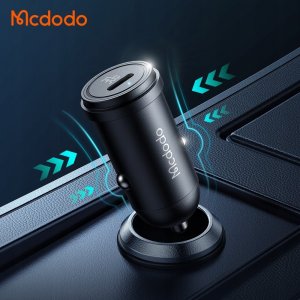 Ładowarka Mcdodo Ładowarka samochodowa Mcdodo CC-7491, 1x USB-C, 30W (czarna) 5