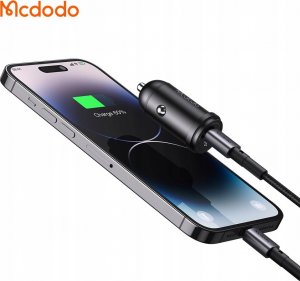 Ładowarka Mcdodo Ładowarka samochodowa Mcdodo CC-7491, 1x USB-C, 30W (czarna) 9