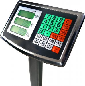 HDWR Mała, solidna waga platformowa z udźwigiem do 300 kg wagPRO P300 4