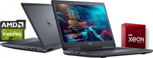 Laptop Dell PRECISION 7510 XEON E3-1545M 8x3,8GHz IPS 8/256GB SSD AMD W10+OFFICE 5