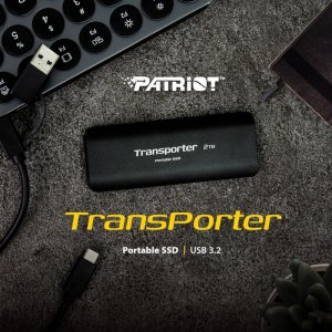 Dysk zewnętrzny SSD Patriot Transporter 512GB Czarny (PTP512GPEC) 2